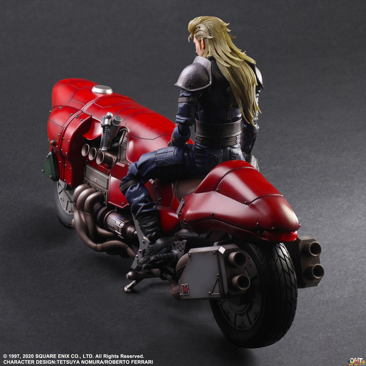Play Arts Kai Action Figure Final Fantasy® VII Remake Roche & Motorcycle SET
