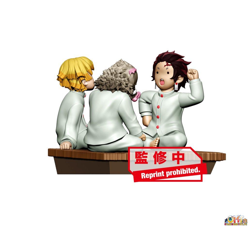 [REPEAT] Megahouse PETITRAMA Demon Slayer: Kimetsu no Yaiba Vol.1 (Set of 4)