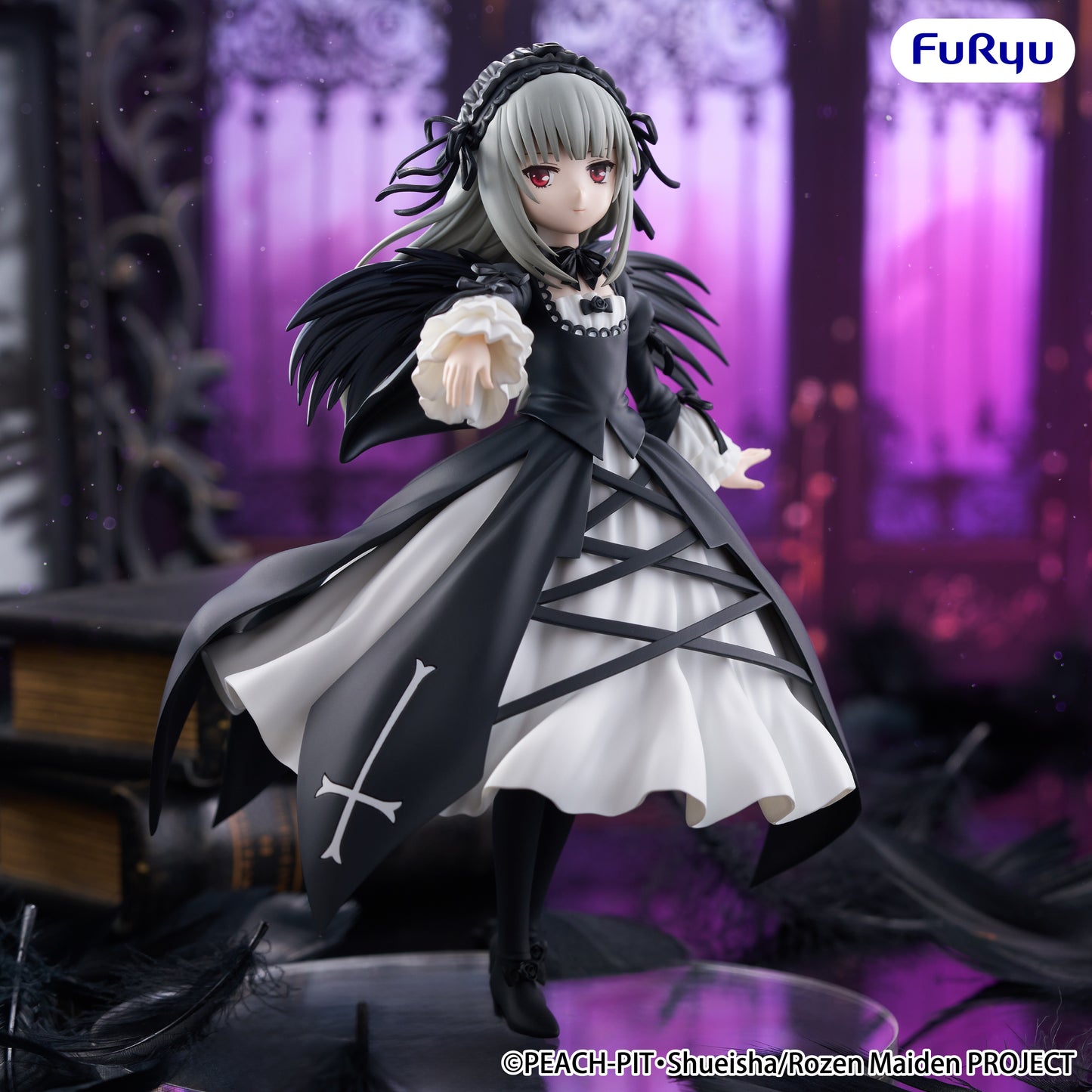 FURYU Rozen Maiden Trio-Try-iT Figure -Suigintou-