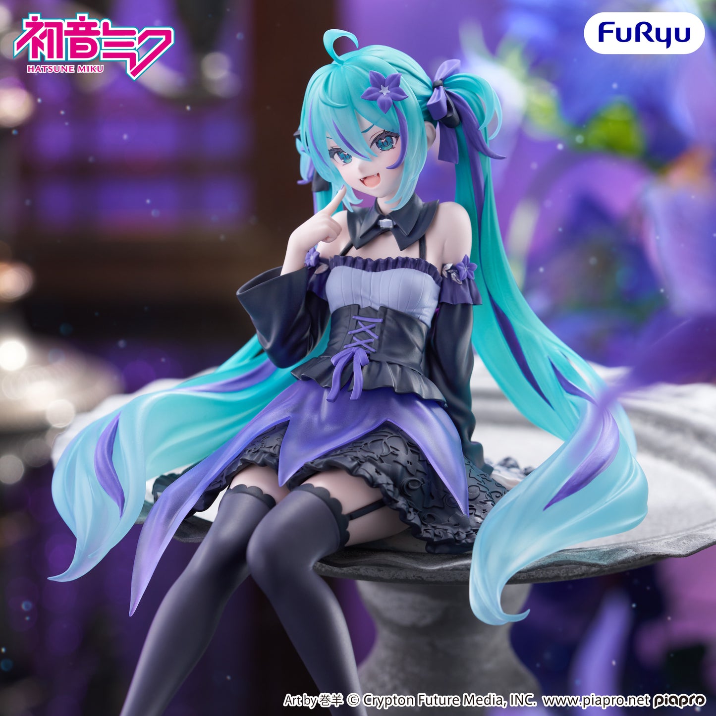 FuRyu Hatsune Miku Noodle Stopper Figure -Flower Fairy Bellflower-