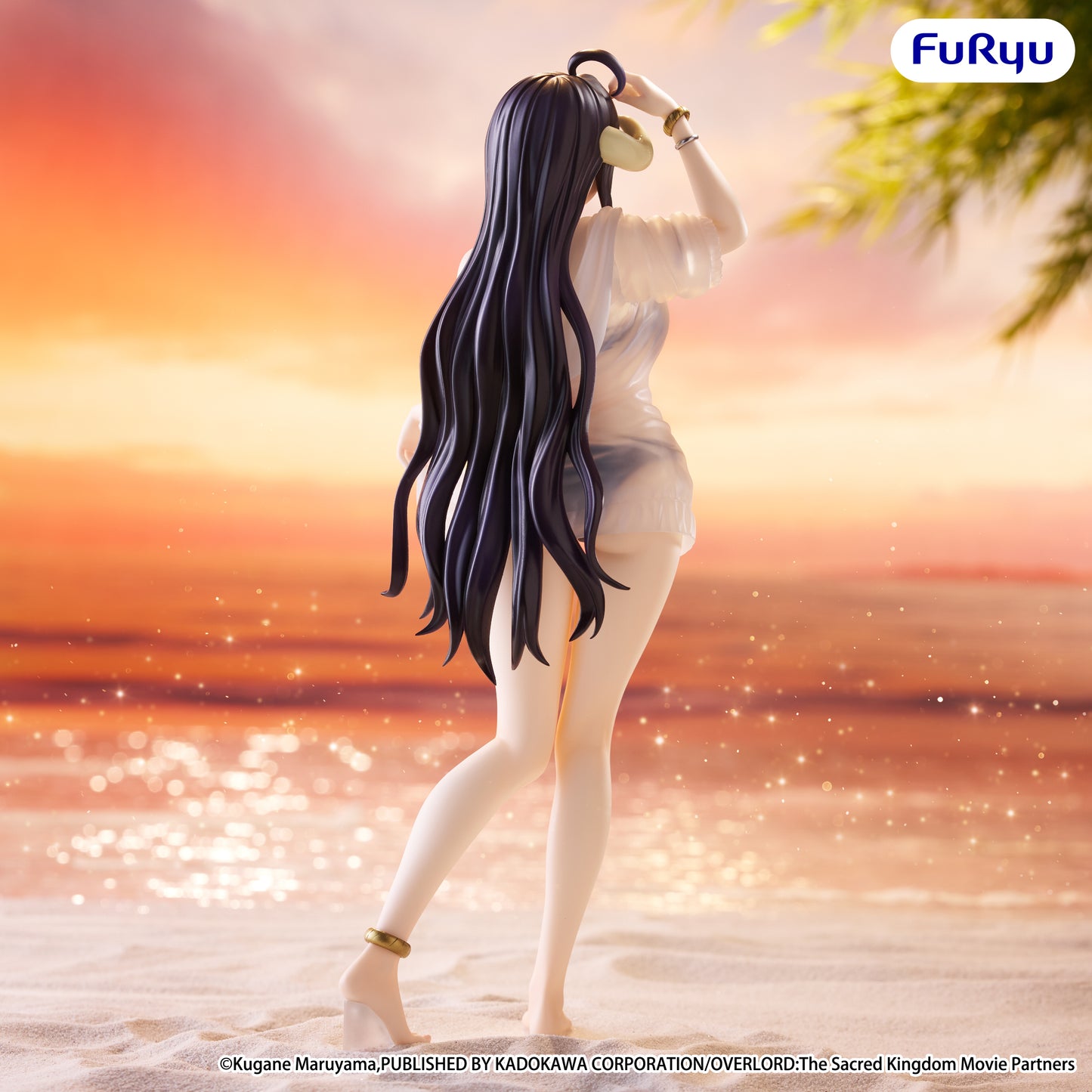 FuRyu OVERLORD Muchute Figure -Albedo aqua ver.-