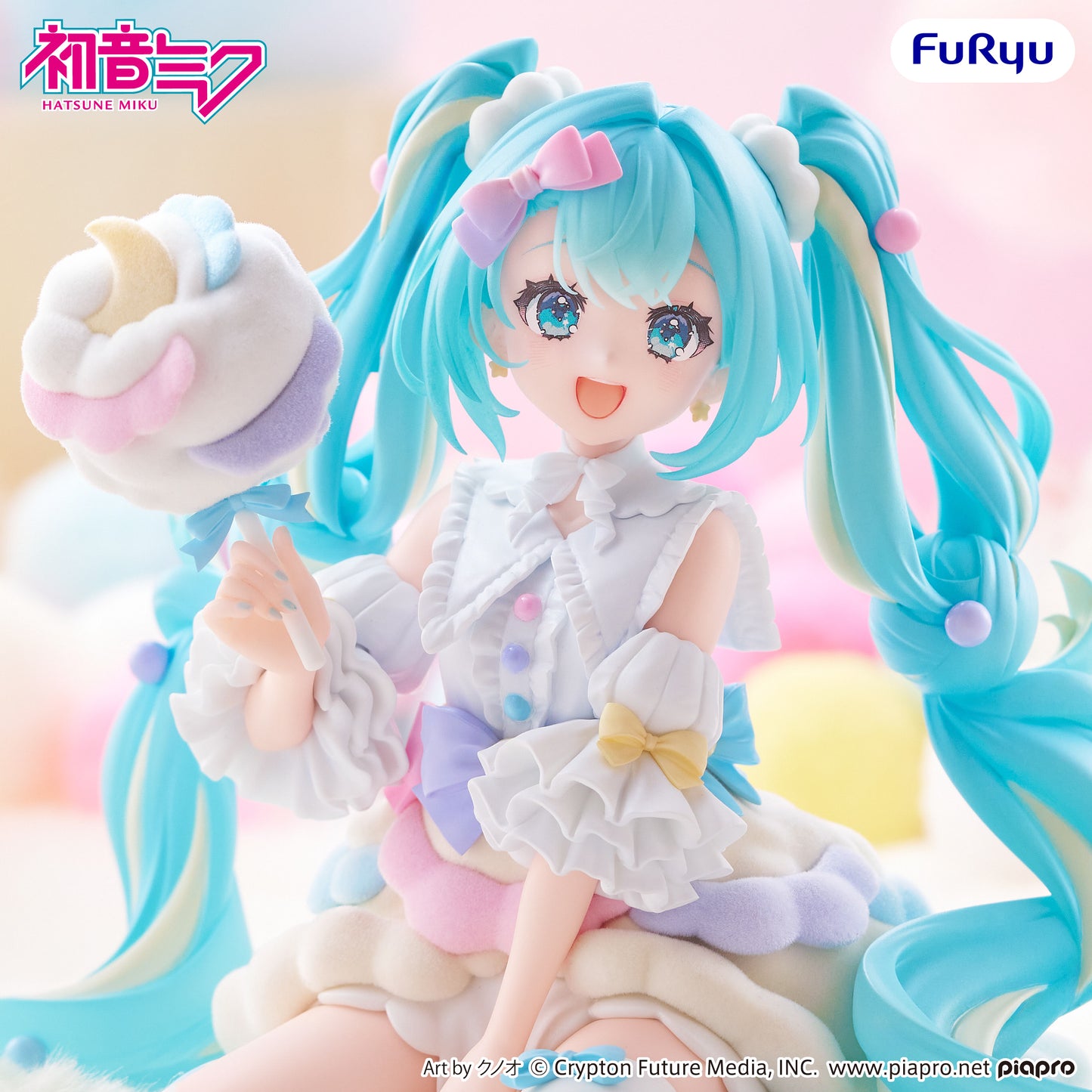 FuRyu Hatsune Miku melffy figure -Sugar Cloud-