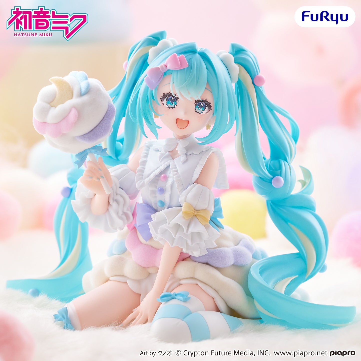 FuRyu Hatsune Miku melffy figure -Sugar Cloud-