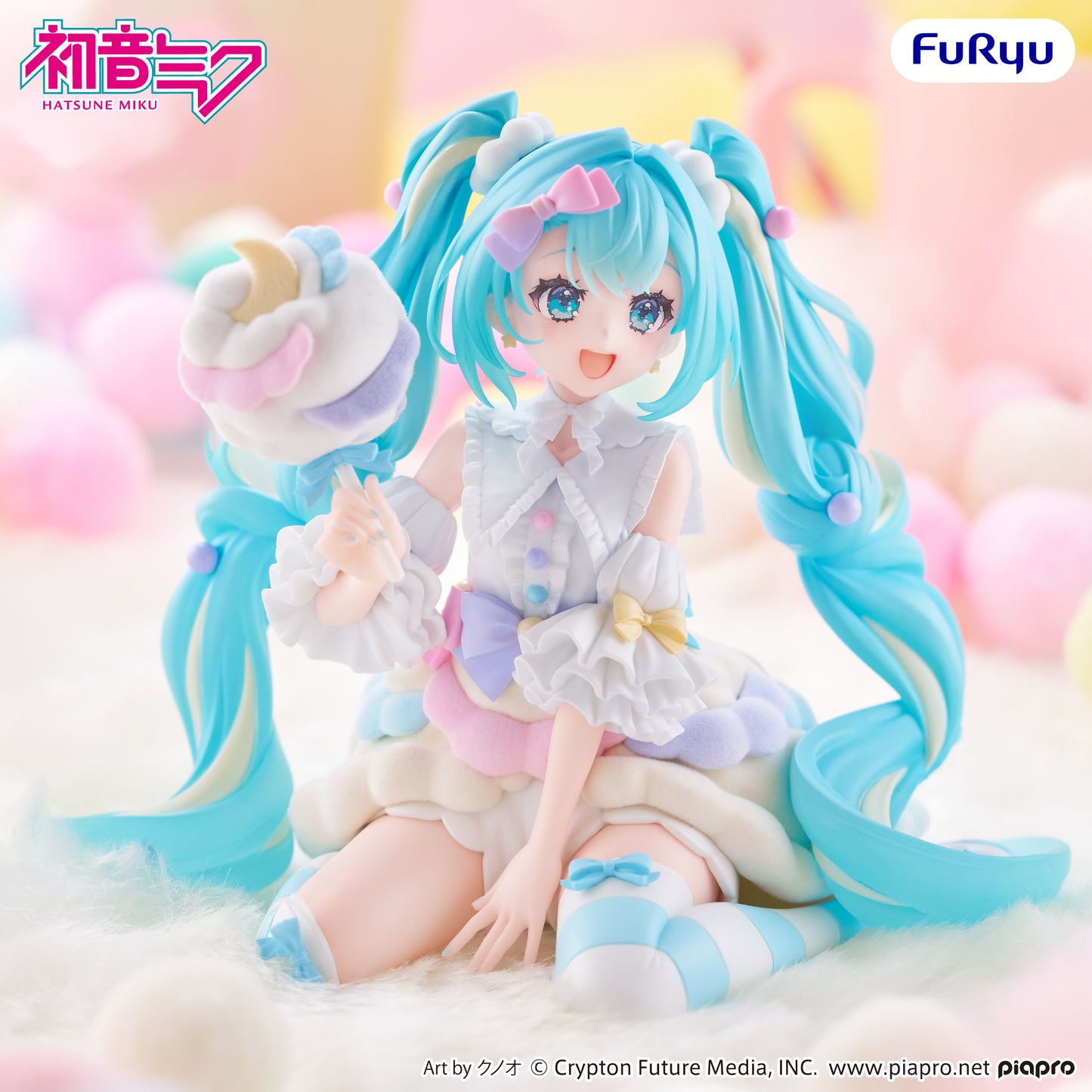 FuRyu Hatsune Miku melffy figure -Sugar Cloud-