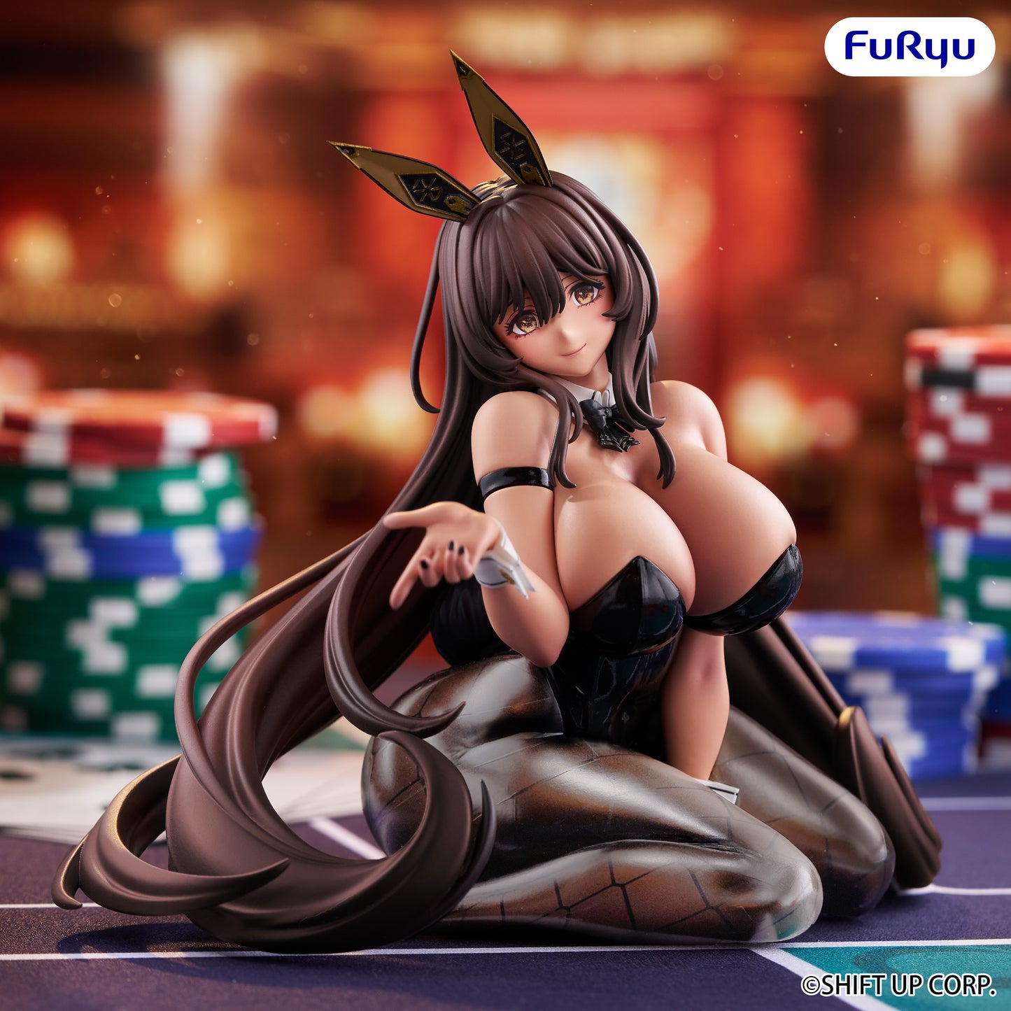 FuRyu GODDESS OF VICTORY: NIKKE Noodle Stopper Figure -Noir-