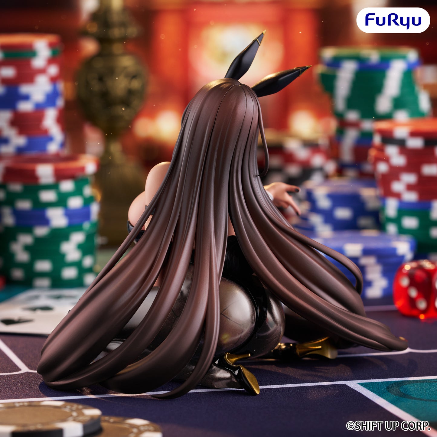 FuRyu GODDESS OF VICTORY: NIKKE Noodle Stopper Figure -Noir-