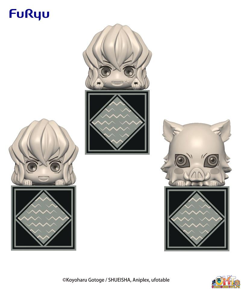 Furyu Demon Slayer: Kimetsu no Yaiba Hikkake Figure Inosuke Hashibira Set