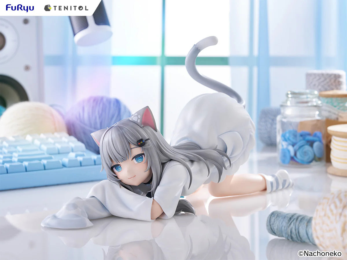 FuRyu TENITOL BIG Nachoneko - Noodle Stopper Figure Nachoneko