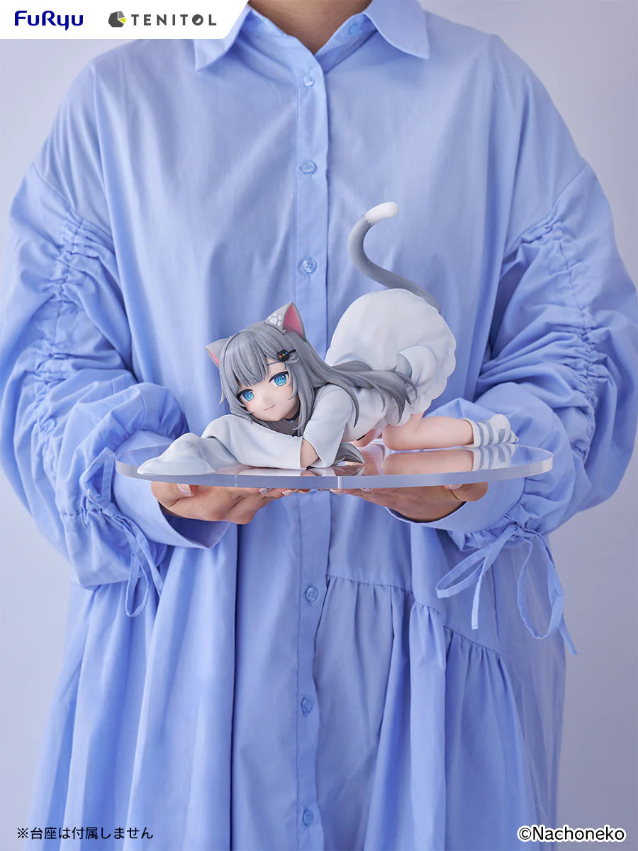 FuRyu TENITOL BIG Nachoneko - Noodle Stopper Figure Nachoneko