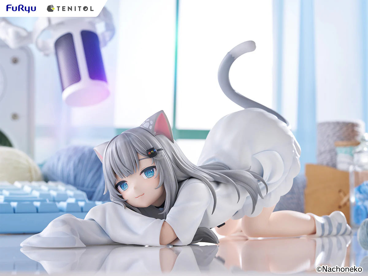 FuRyu TENITOL BIG Nachoneko - Noodle Stopper Figure Nachoneko