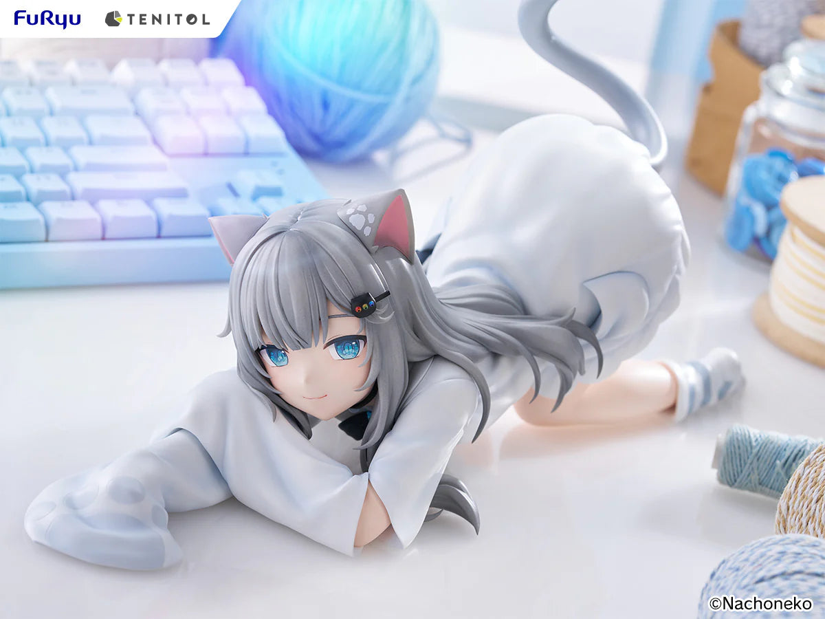 FuRyu TENITOL BIG Nachoneko - Noodle Stopper Figure Nachoneko