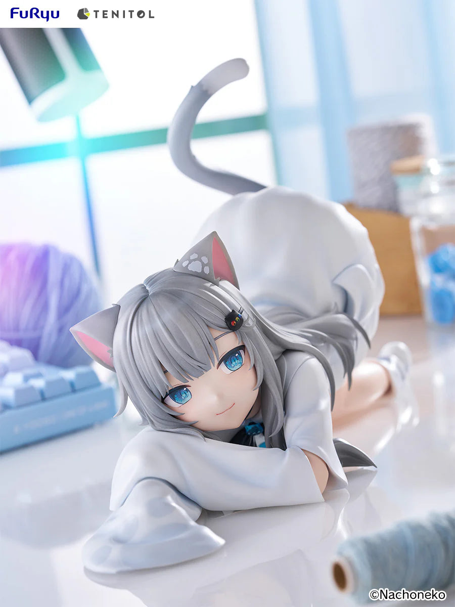 FuRyu TENITOL BIG Nachoneko - Noodle Stopper Figure Nachoneko