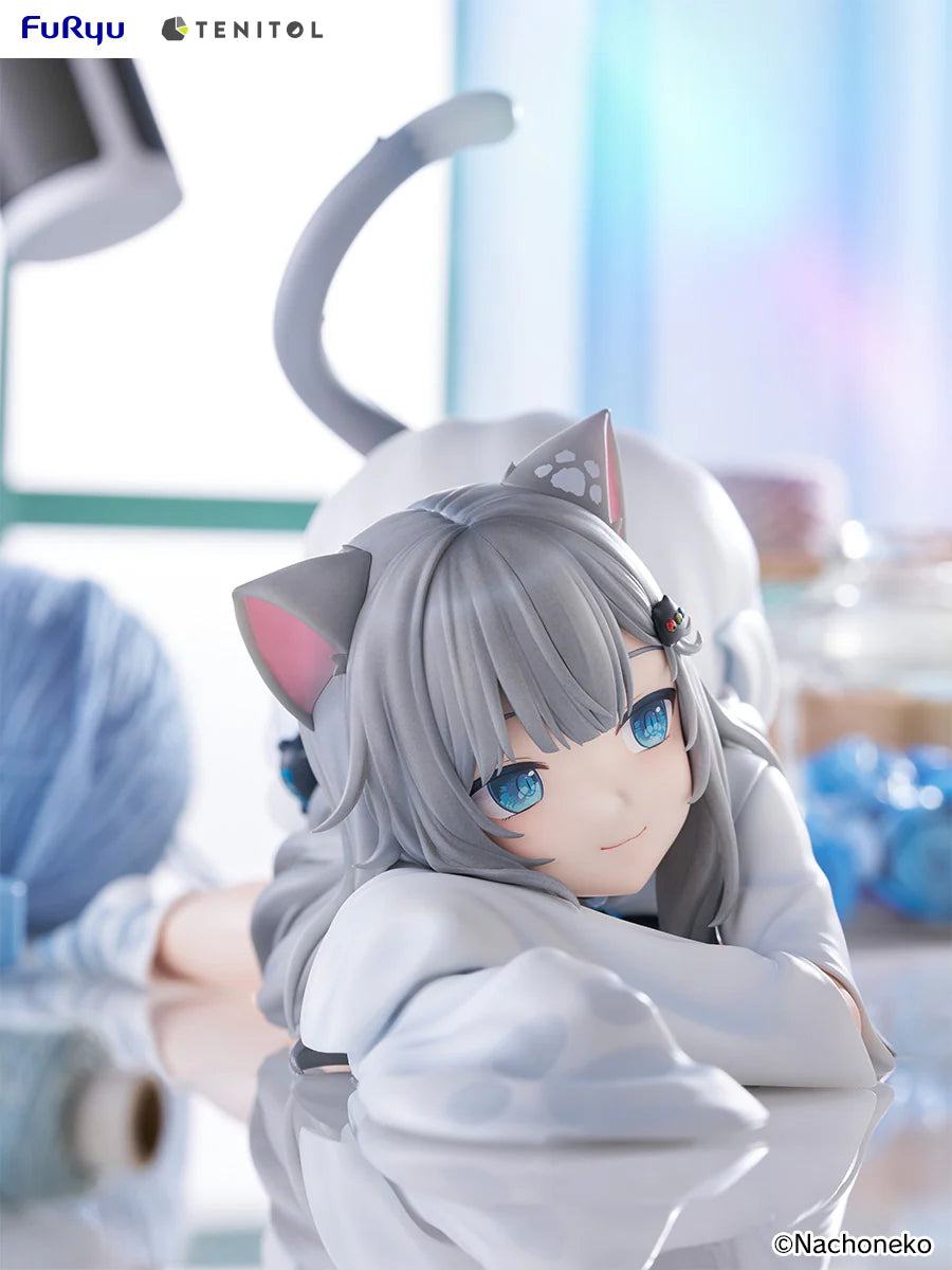 FuRyu TENITOL BIG Nachoneko - Noodle Stopper Figure Nachoneko