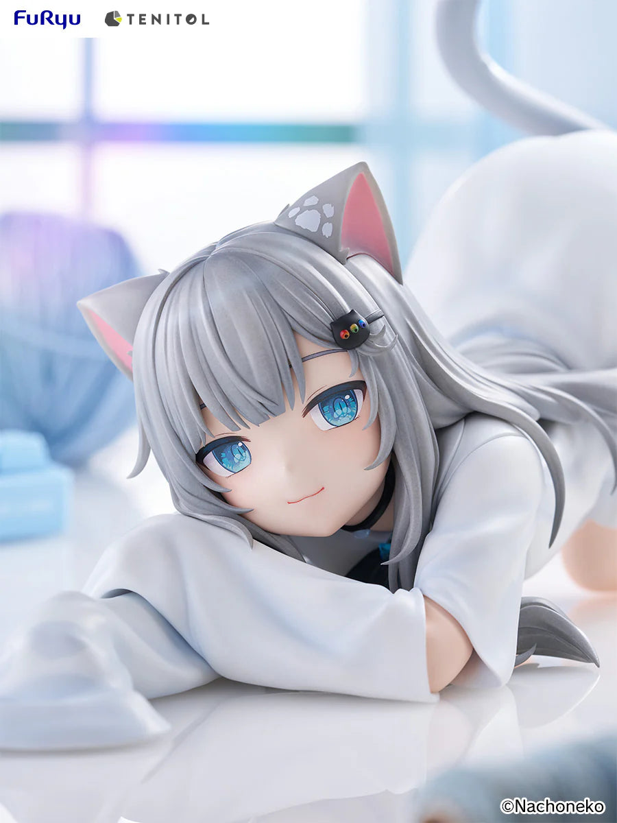 FuRyu TENITOL BIG Nachoneko - Noodle Stopper Figure Nachoneko