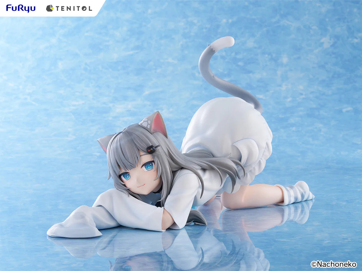 FuRyu TENITOL BIG Nachoneko - Noodle Stopper Figure Nachoneko
