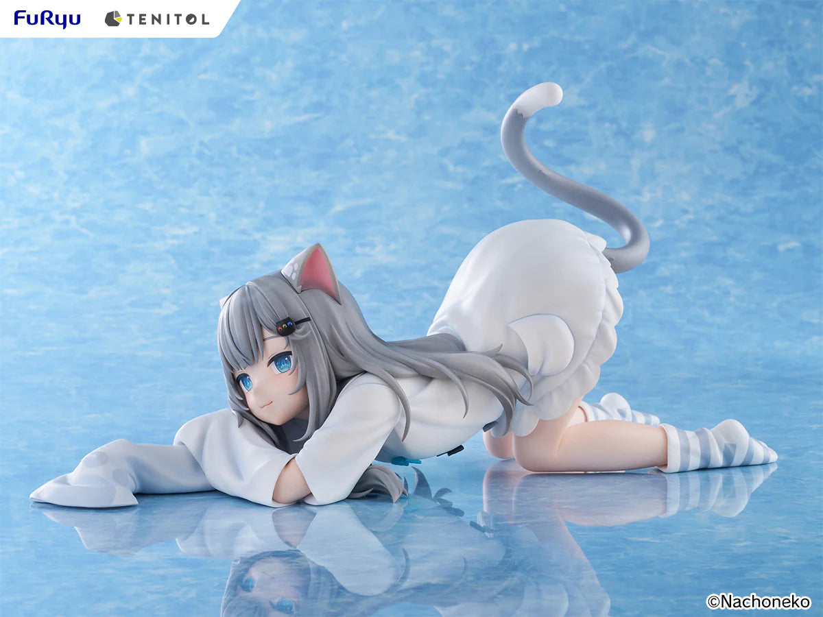FuRyu TENITOL BIG Nachoneko - Noodle Stopper Figure Nachoneko