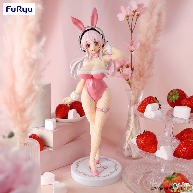 Furyu SUPER SONICO BiCute Bunnies Super Sonico Pink Ver.