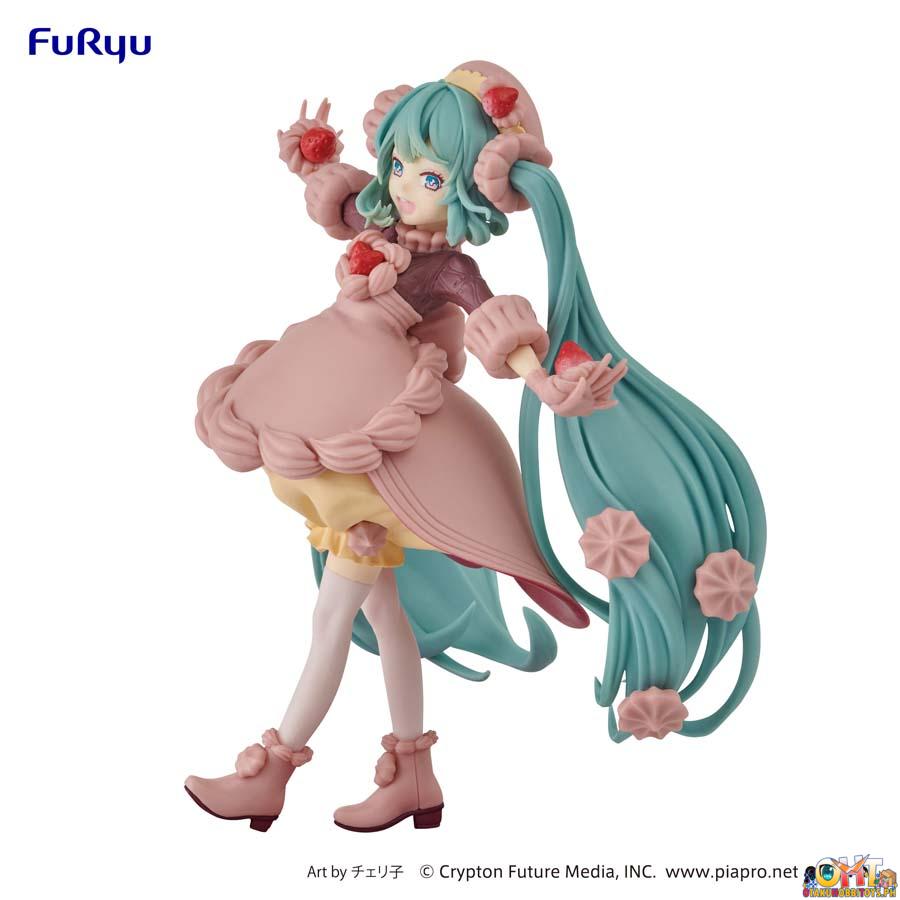 Furyu Piapro Characters Sweet Sweets Series Figure Hatsune Miku – Strawberry Chocolate Short Ver.