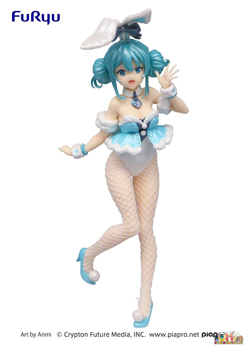 Furyu BiCute Bunnies Hatsune Miku White Rabbit Pearl Color Ver. - Vocaloid
