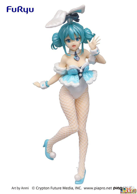 Furyu BiCute Bunnies Hatsune Miku White Rabbit Pearl Color Ver. - Vocaloid