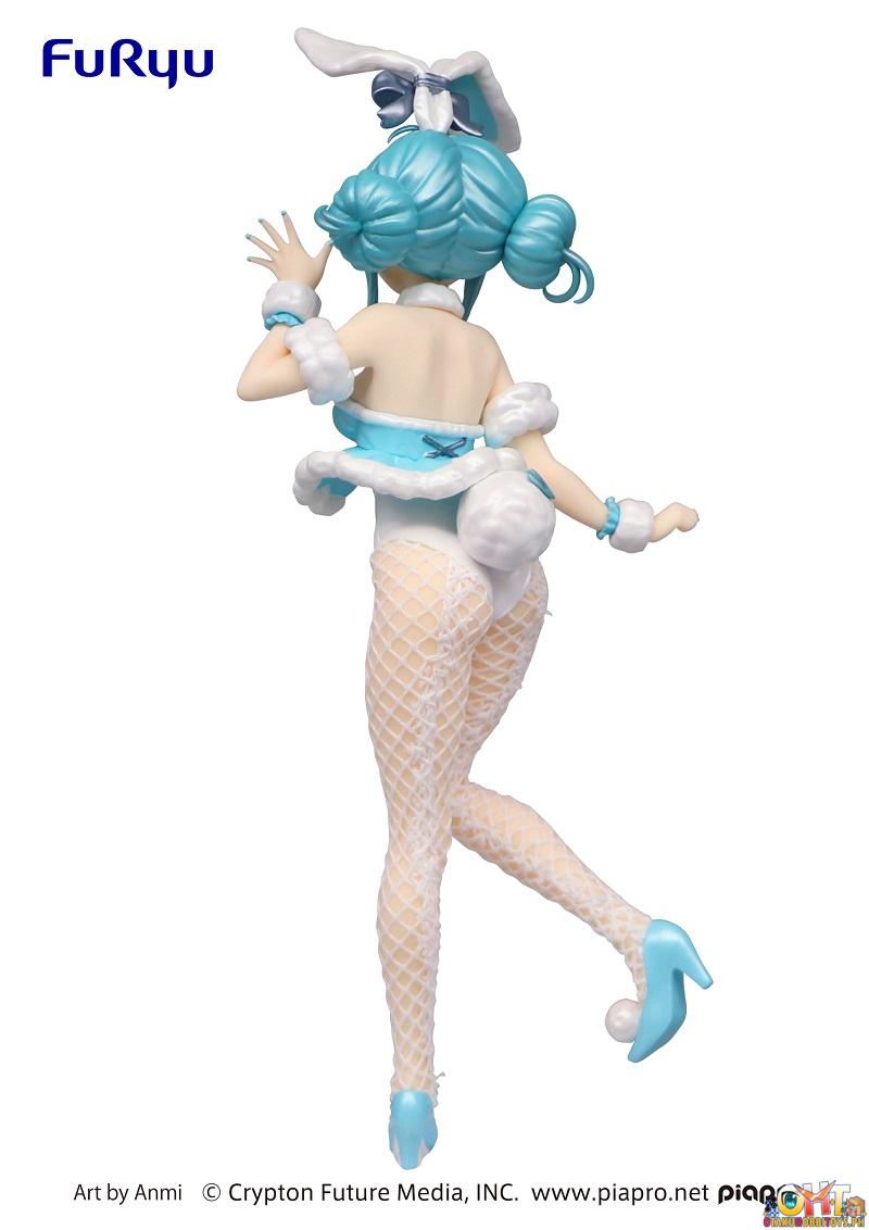 Furyu BiCute Bunnies Hatsune Miku White Rabbit Pearl Color Ver. - Vocaloid