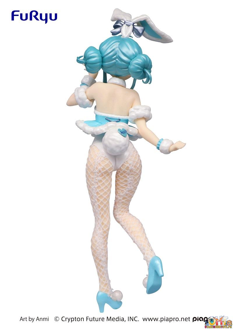 Furyu BiCute Bunnies Hatsune Miku White Rabbit Pearl Color Ver. - Vocaloid