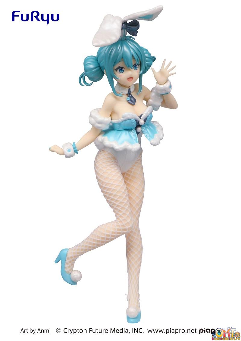 Furyu BiCute Bunnies Hatsune Miku White Rabbit Pearl Color Ver. - Vocaloid