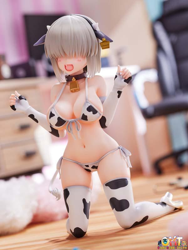 WAVE Dreamtech Uzaki-chan Wants to Hang Out! 1/7 Double Yanagi Uzaki Cow Pattern Bikini Ver.
