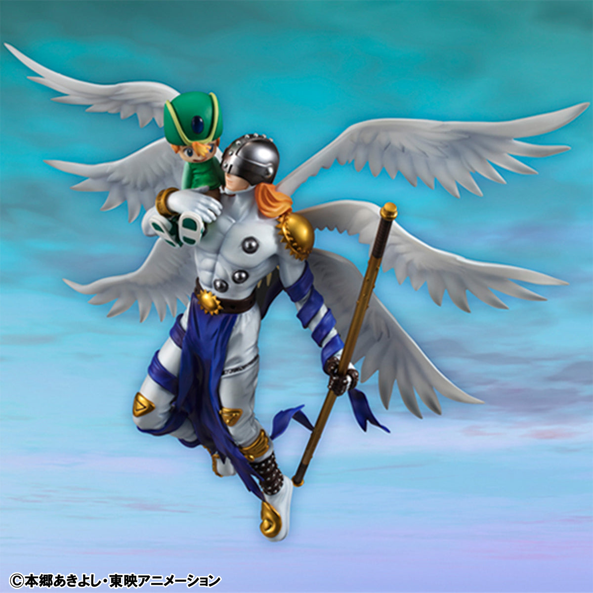 Megahouse G.E.M. Series Digimon Adventure Angemon & Takeru Takaishi (Repeat)