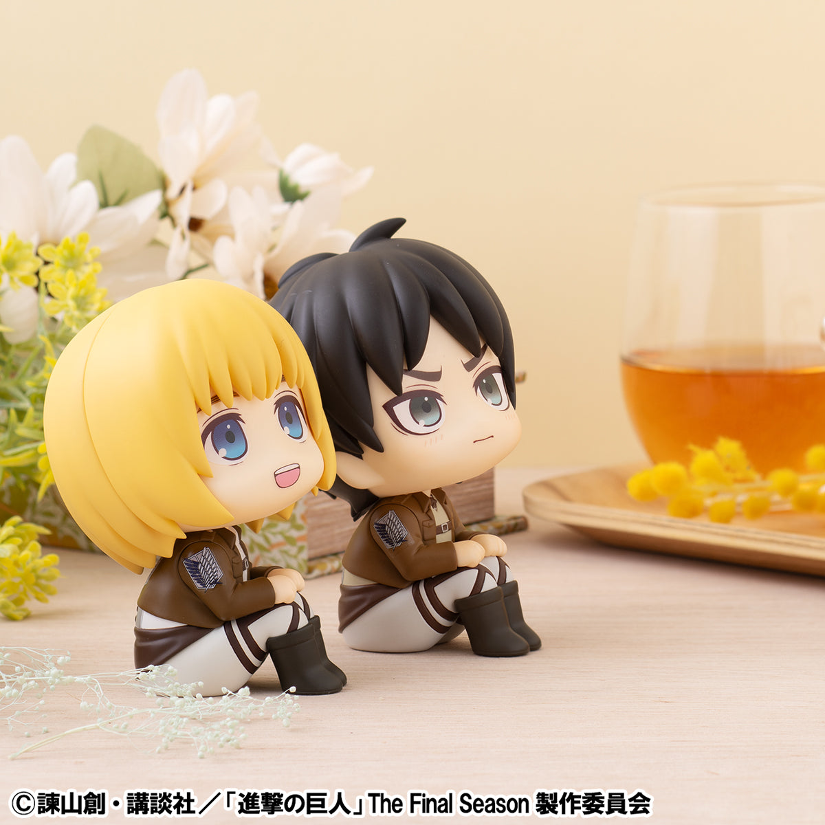 Megahouse Lookup Attack on Titan Armin Arlert & Ellen Jaeger Grumpy Ver. set [with gift]