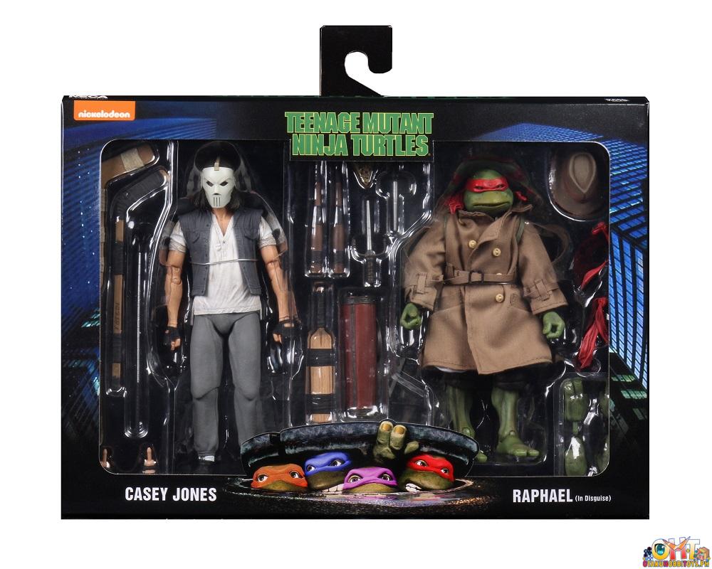 NECA 7” Scale Action Figure Casey Jones & Raphael in Disguise 2 Pack - Teenage Mutant Ninja Turtles