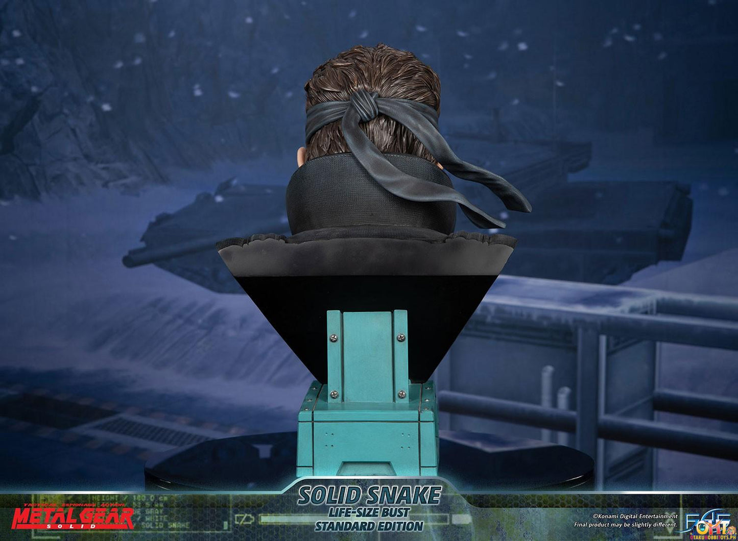 First4Figures Metal Gear Solid - Solid Snake Life-Size Bust [Standard Edition LSB]