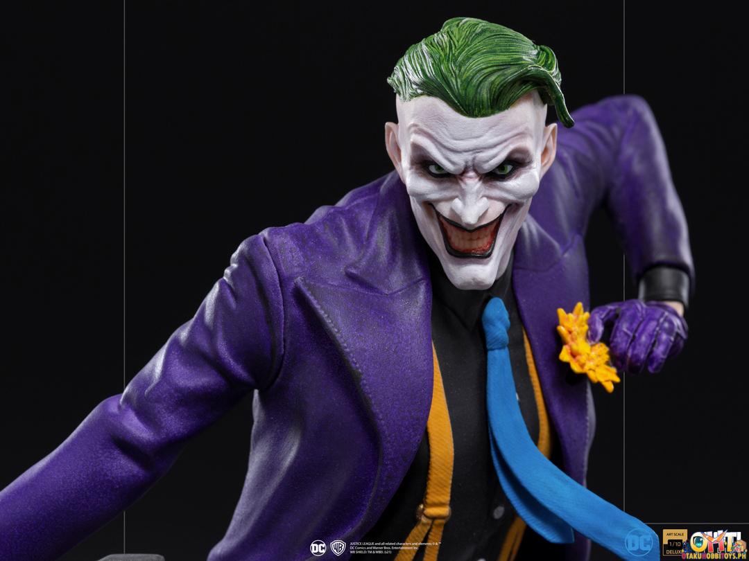 Iron Studios 1/10 The Joker Deluxe Art Scale - DC Comics (Regular Ver)
