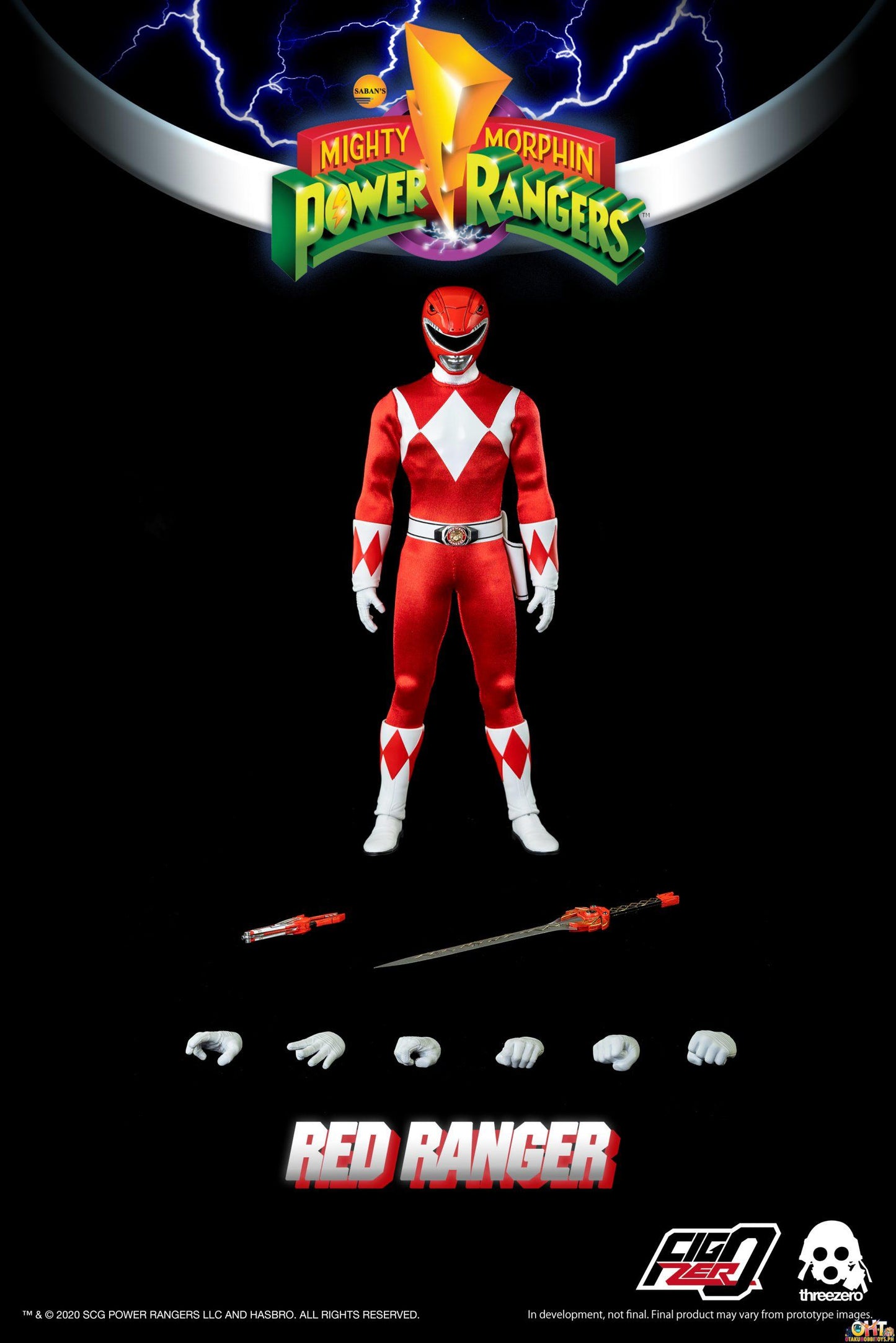 [RE-OFFER] Threezero FigZero Mighty Morphin Power Rangers 1/6 Core Rangers + Green Ranger Six-Pack