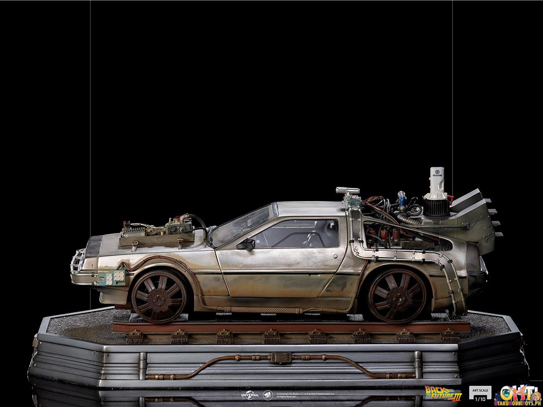 Iron Studios Back to the Future Part III 1/10 DeLorean III Art Scale