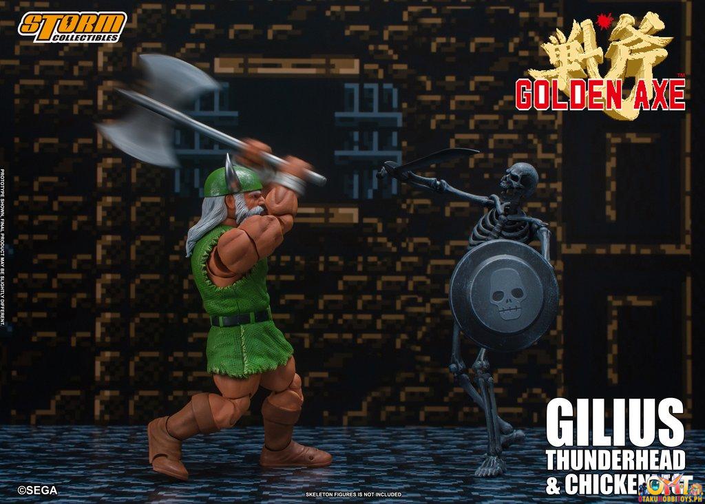 Storm Collectibles Gilius Thunderhead & Chicken Leg - GOLDEN AXE