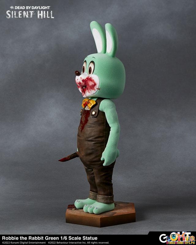 Gecco SILENT HILL x Dead by Daylight 1/6 Robbie the Rabbit Green Scale Statue