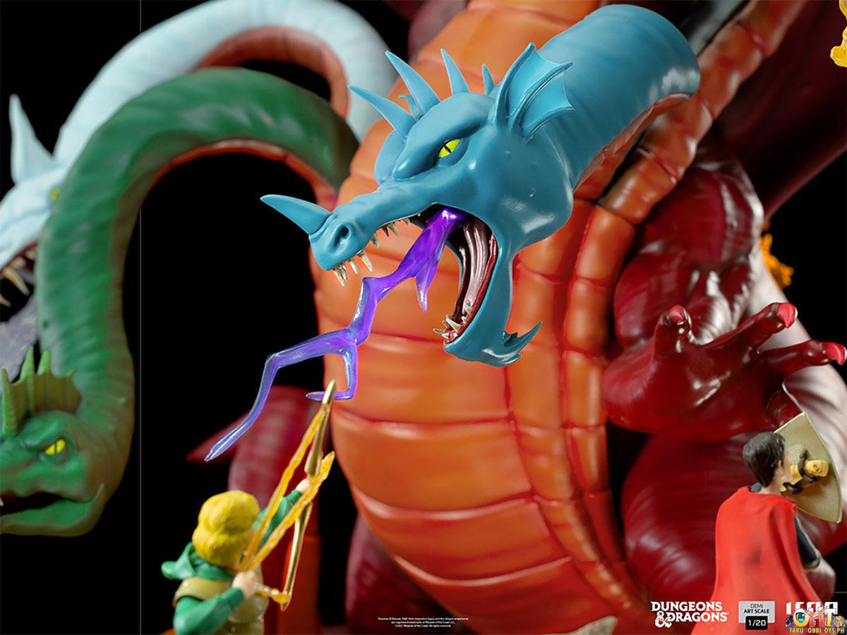 Iron Studios 1/20 Tiamat Battle Demi Art Scale - Dungeons and Dragons