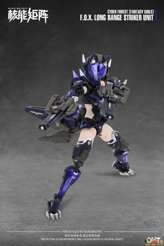 NUKE MATRIX FANTASY GIRLS Vol.1 1/12 Cyber Forest F.O.X Long Range Striker Unit