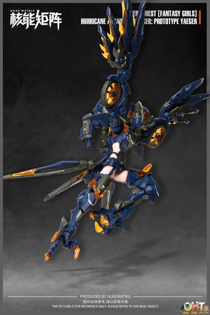NUKE MATRIX Cyber Forest Fantasy Girls 1/12 Hurricane Assault Revenger Prototype Yaeger