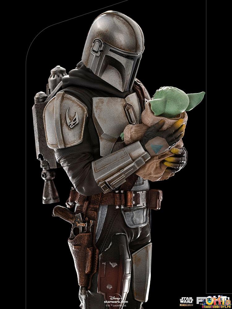 Iron Studios 1/10 The Mandalorian and Grogu Art Scale - The Mandalorian
