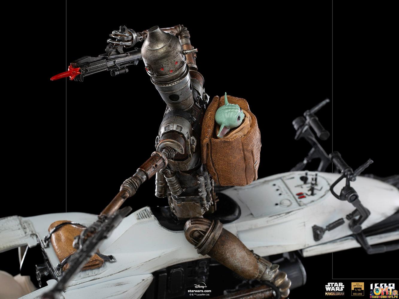 Iron Studios 1/10 IG-11 and The Child Deluxe BDS Art Scale - The Mandalorian