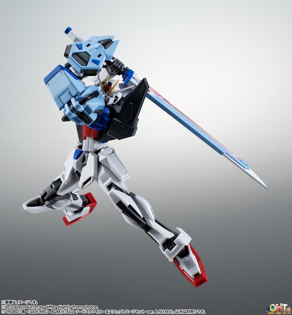 THE ROBOT SPIRITS AQM/E-X02 SWORD STRIKER ＆ EFFECT PARTS SET ver