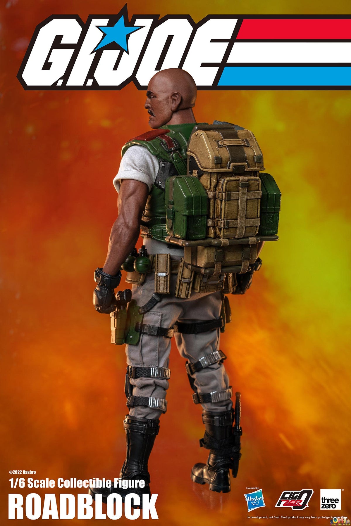 Threezero FigZero G.I. Joe 1/6 Roadblock