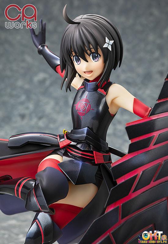 Chara-Ani CAworks 1/7 Maple: Black Rose Armor Ver. - BOFURI: I Don't Want to Get Hurt, so I'll Max Out My Defense