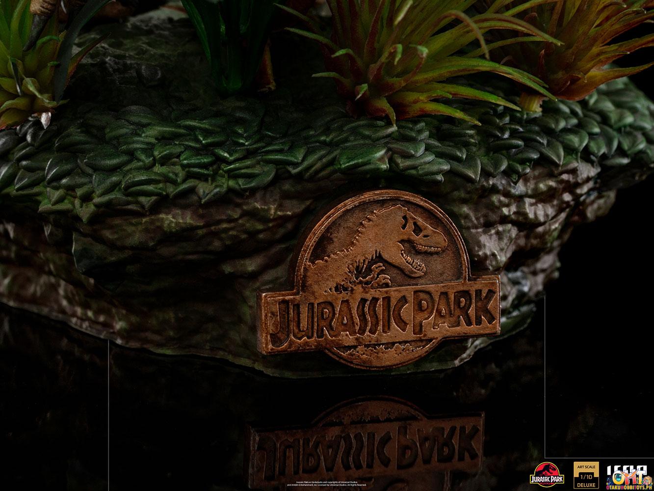 Iron Studios 1/10 Just The Two Raptors Deluxe Art Scale - Jurassic Park
