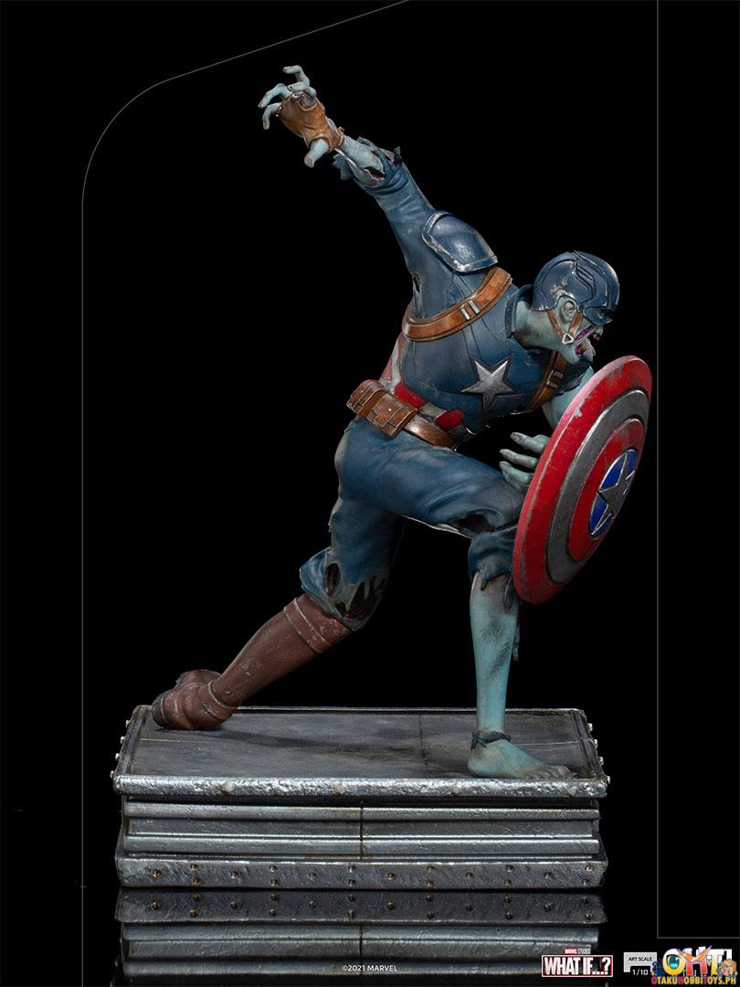 Iron Studios What If…?1/10 Zombie Captain America Art Scale