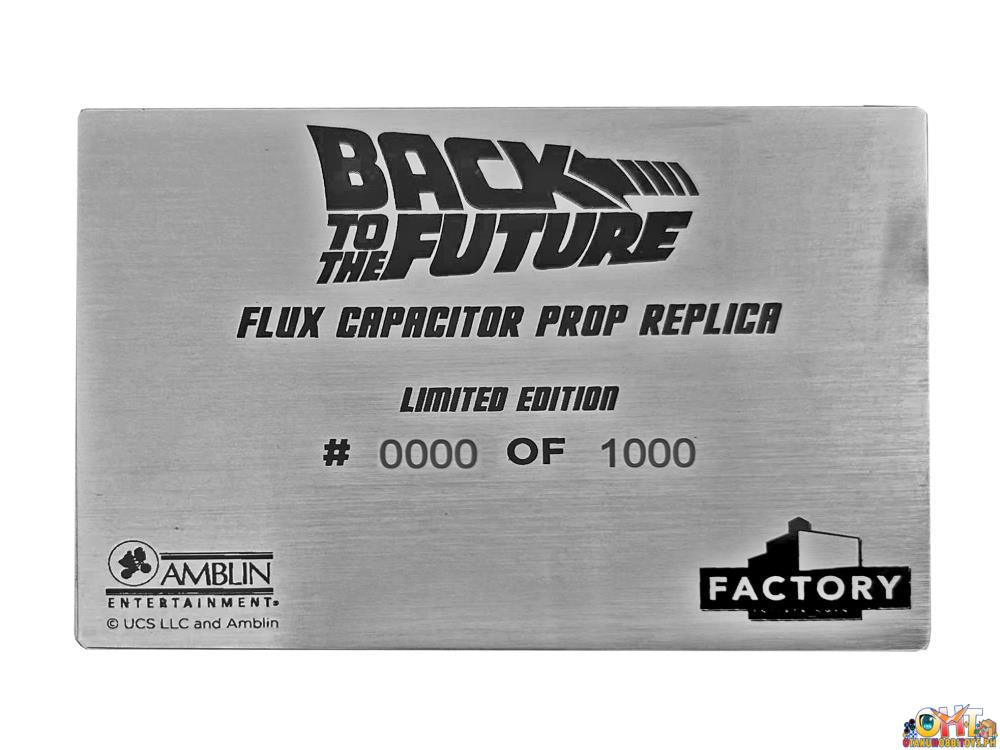 Factory Entertainment Back To The Future - Flux Capacitor Limited Edition Prop Replica