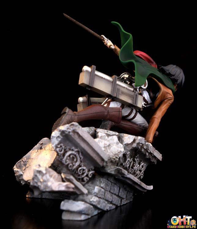 Kinetiquettes Attack on Titan 1/10 Mikasa Ackerman Scale Diorama