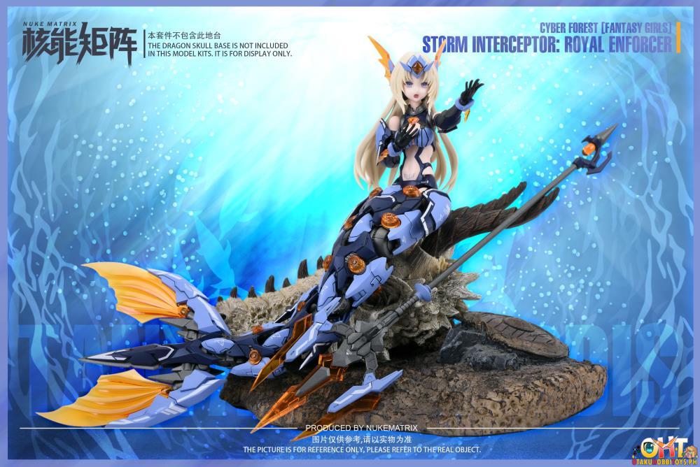 NUKE MATRIX Cyber Forest Fantasy Girls 1/12 Siren Storm Interceptor: Royal Enforcer
